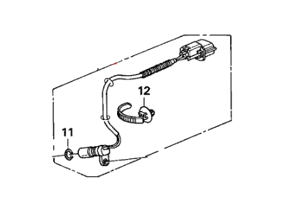 Genuine OEM Honda S2000 Crankshaft Position Sensor