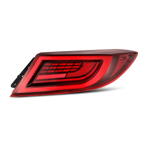AlphaRex 21-24 Toyota GR86/Subaru BRZ LUXX-Series LED Tail Lights Vivid Red