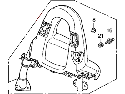 Genuine OEM Honda S2000 Roll Hoops