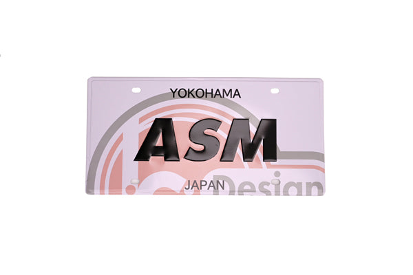 ASM License Plate