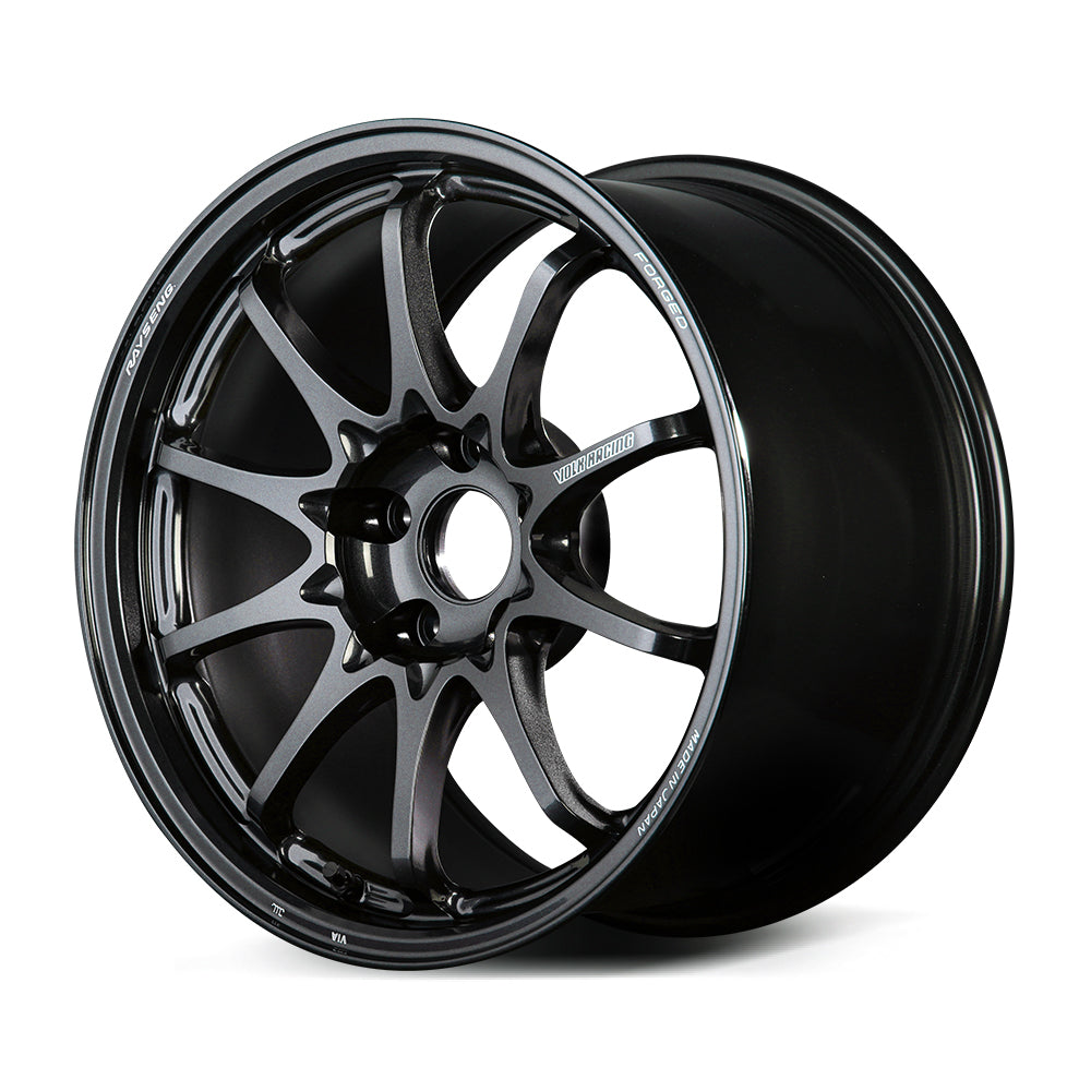 Volk Racing CE28N-Plus 17x9 +22 5x114.3 Shining Black Metal (SET)
