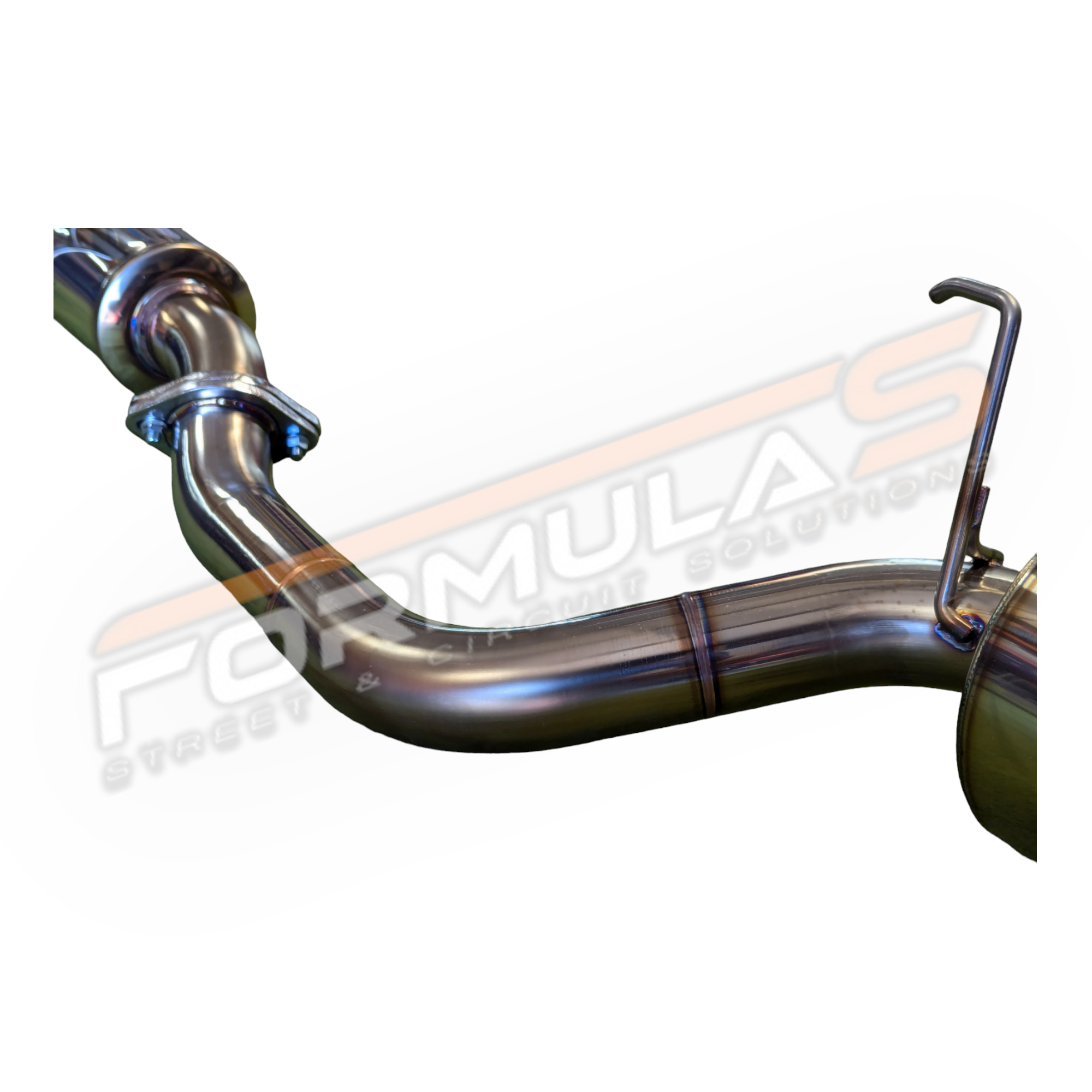 TODA Racing 70mm High Power Muffler + Resonator (Single Exit)