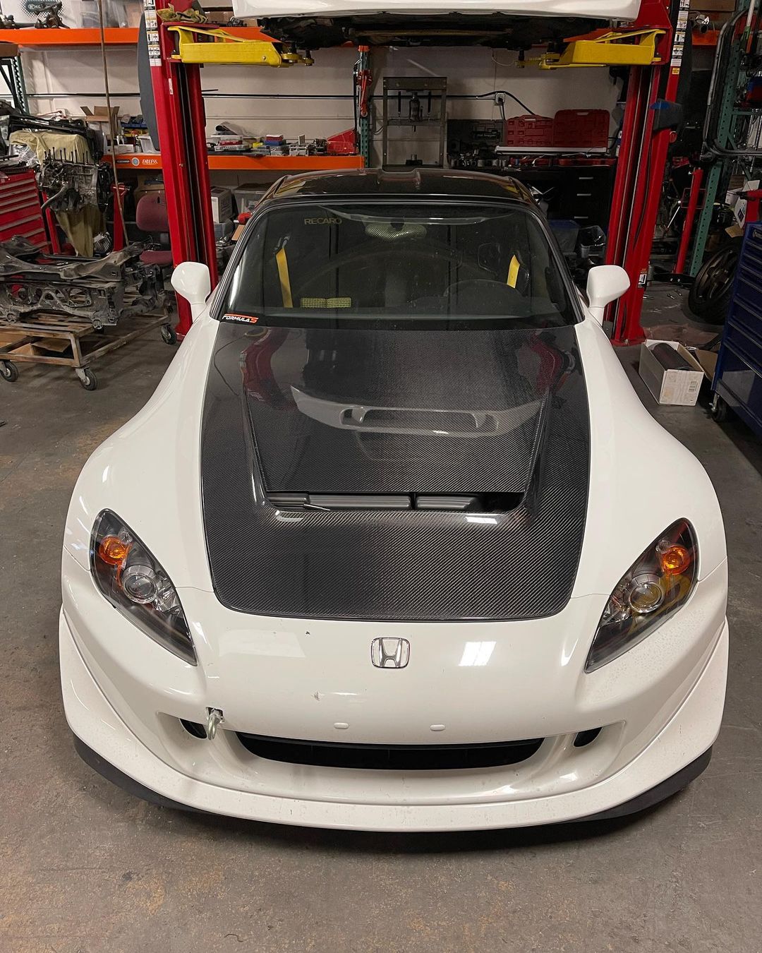 R1 Titan "Power House Amuse" Bonnet (Hood) Carbon S2000 Bonnet TYPEⅢ