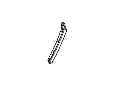 Genuine OEM Honda S2000 Front Pillar Molding Assembly