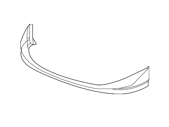 OEM Honda S2000 CR Front Lip Spoiler