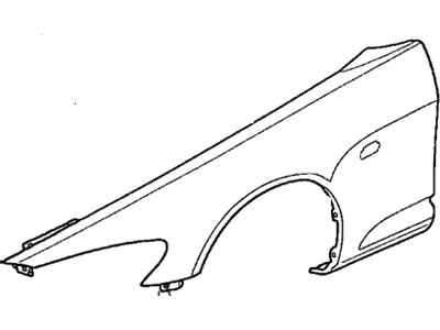 Genuine OEM Honda S2000 Front Fender