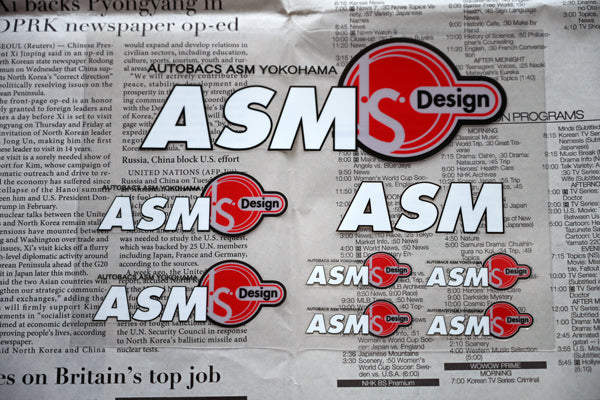 ASM Sticker Set
