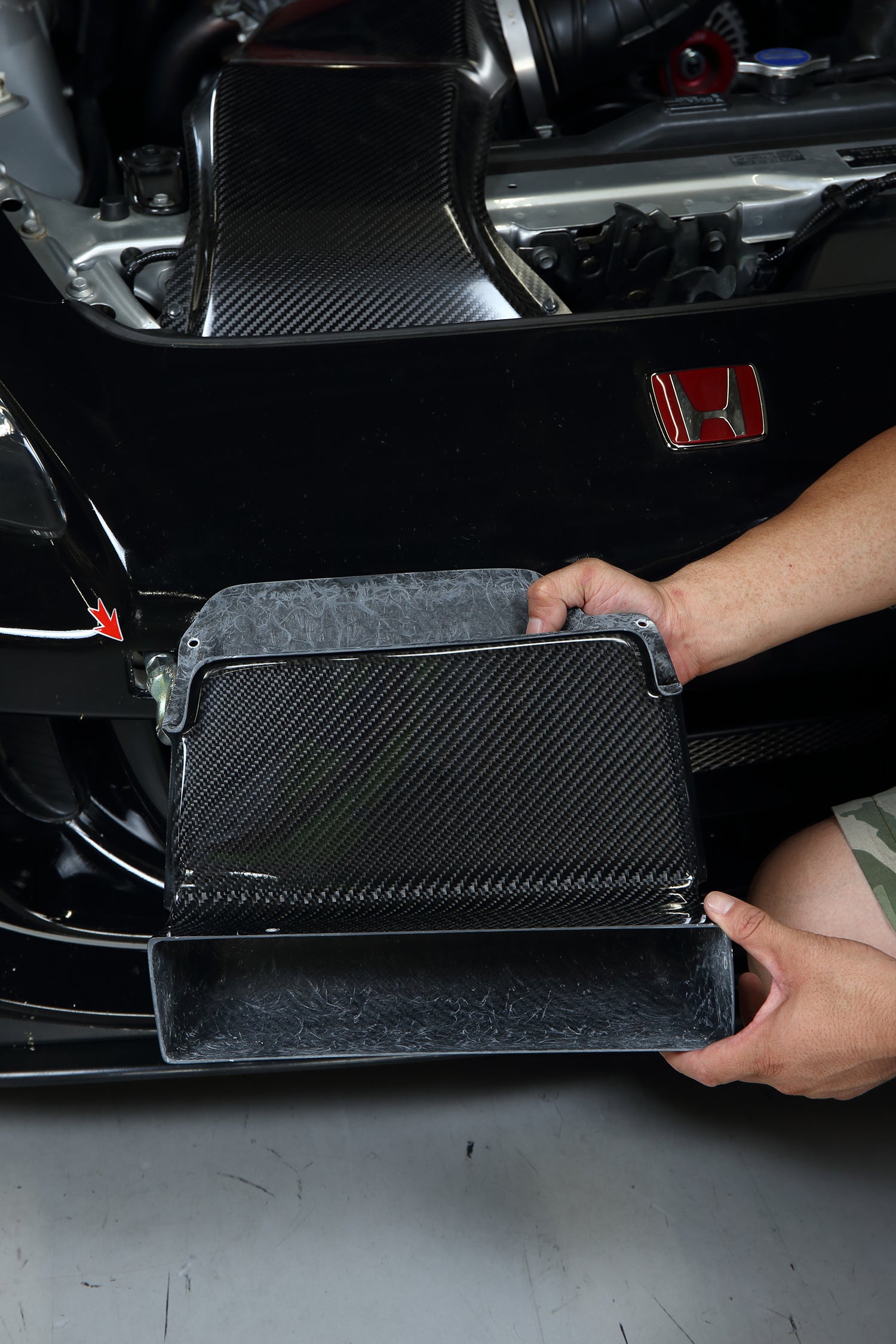 RG-O Mugen Intake Ram Air Duct