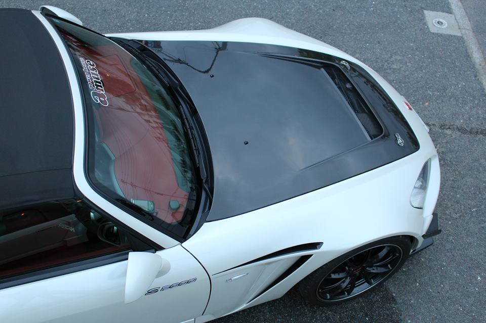 R1 Titan "Power House Amuse" Bonnet (Hood) FRP S2000 Bonnet