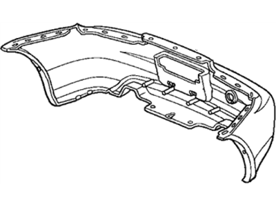 OEM Honda S2000 Rear Bumper (AP1)