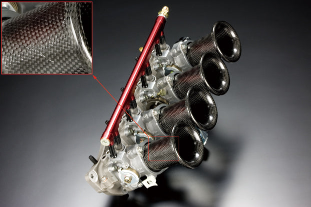 TODA RACING F20C/F22C (S2000) Sports Injection KIT (Dry Carbon Super Flow Trumpet) ITBs