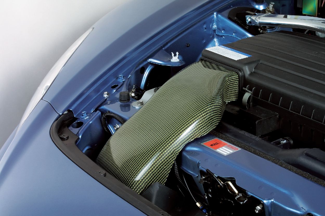 SPOON SPORTS CARBON KEVLAR AIR DUCT (STOCK BUMPER) - 00-09 S2000 (AP1/2)