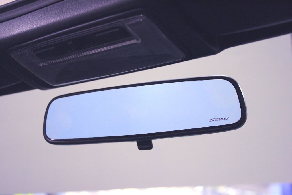 Spoon Blue Wide Rear View Mirror - Accessories AP1/2,EG6,EP3(Early)