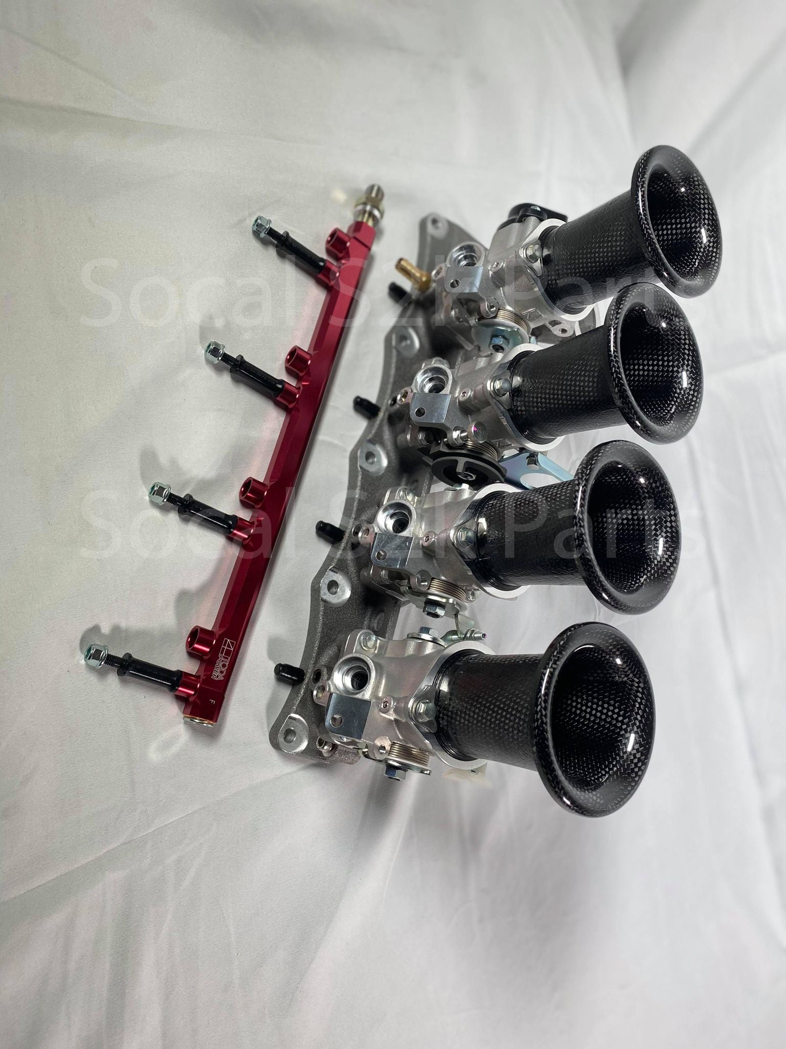 TODA RACING F20C/F22C (S2000) Sports Injection KIT (Dry Carbon Super Flow Trumpet) ITBs