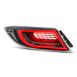 AlphaRex 21-24 Toyota GR86/Subaru BRZ LUXX-Series LED Tail Lights Alpha-Black