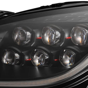 AlphaRex 21-24 Toyota GR86/Subaru BRZ NOVA-Series LED Projector Headlights Black