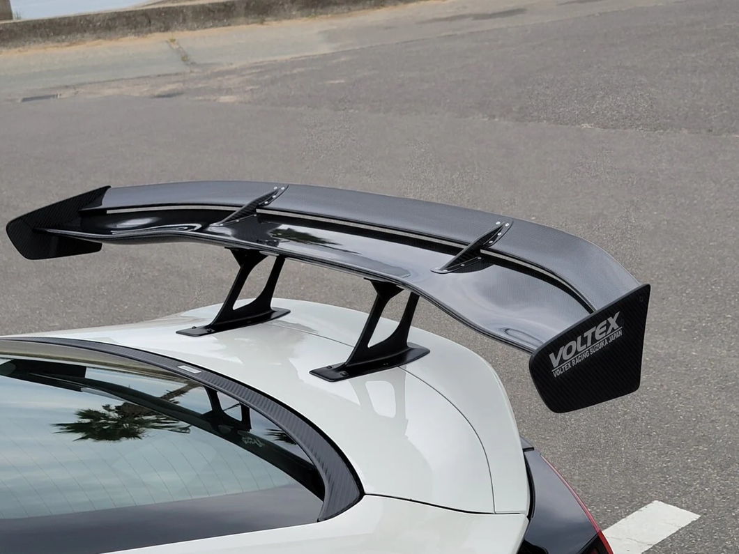 Voltex Type 3B GT Wing (Wet Carbon / Center Mount / 1440mm) - Subaru BRZ ZD8 / Toyota GR86 2022+