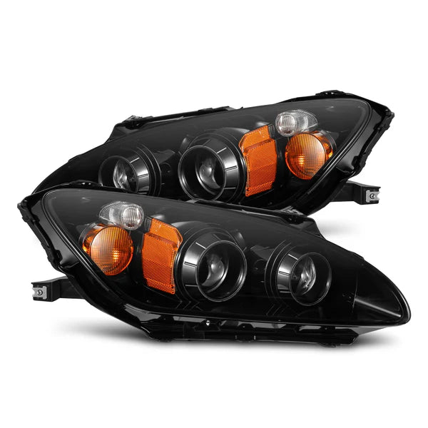 AlphaRex 99-09 Honda S2000 LUXX-Series LED Projector Headlights Alpha-Black