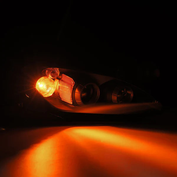 AlphaRex 99-09 Honda S2000 LUXX-Series LED Projector Headlights Black