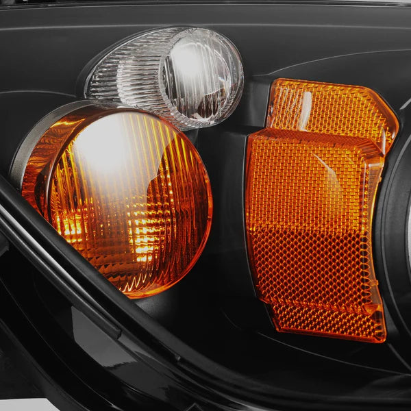 AlphaRex 99-09 Honda S2000 LUXX-Series LED Projector Headlights Black