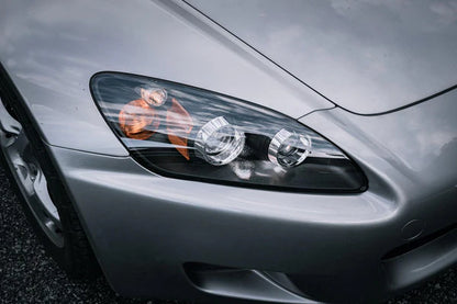 AlphaRex 99-09 Honda S2000 LUXX-Series LED Projector Headlights Black