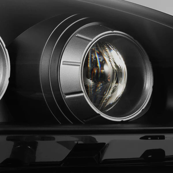 AlphaRex 99-09 Honda S2000 LUXX-Series LED Projector Headlights Black