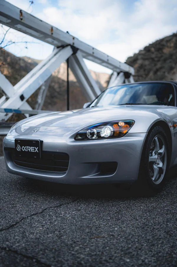 AlphaRex 99-09 Honda S2000 LUXX-Series LED Projector Headlights Black