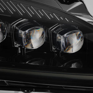 AlphaRex 99-09 Honda S2000 NOVA-Series LED Projector Headlights Alpha-Black