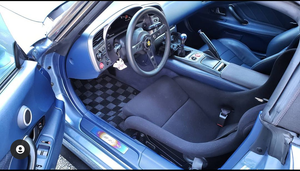 Phase 2 Motortrend Honda S2000 AP2 Race Floor Mats: Dark Grey
