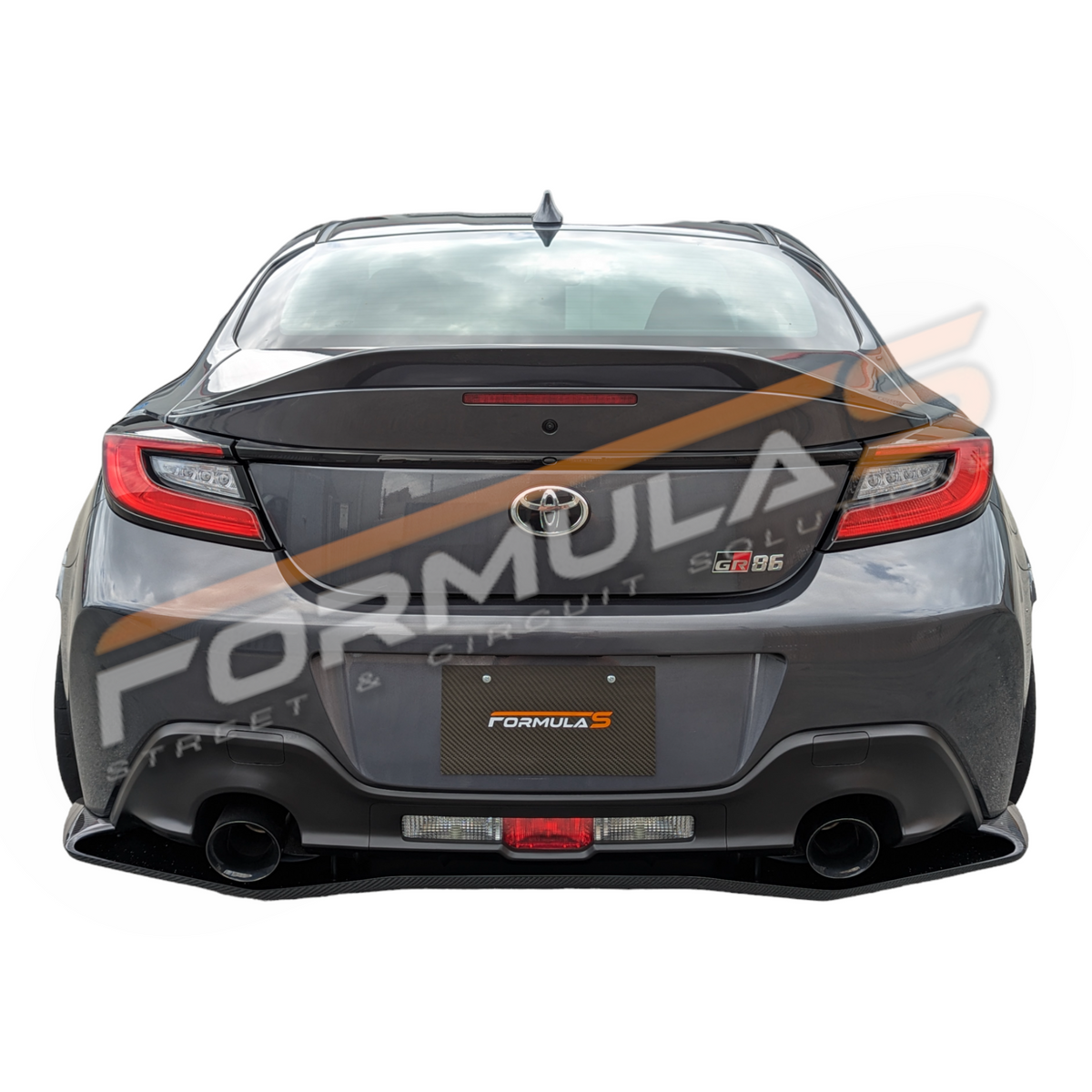 Voltex Rear Diffuser (Wet Carbon) - Toyota GR86/Subaru BRZ 2022 ...
