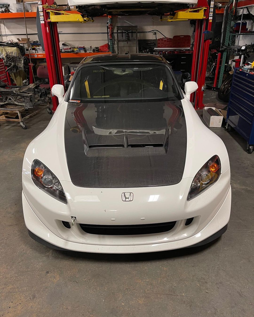 First Molding Aero Bonnet Vented Hood Honda S2000 AP1 AP2 00-09