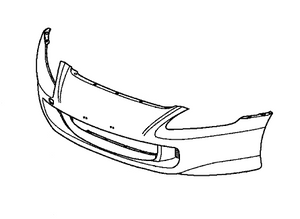 Honda Civic Hatchback Stay a, r. Fr. Bumper side stiffener - 71142-S01-A00ZZ | Norm Reeves Honda Honda Civic Hatchback Stay a, r. Fr. Bumper side stiffener - 71142-S01-A00ZZ | Norm Reeves Honda