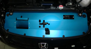 Cusco Radiator Cooling Plate (Blue) - Honda S2000 00-09