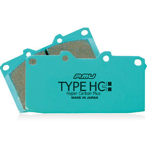 Project Mu HC+ Brake Pads (Front) - Acura RSX Type S 02-06 / Civic Si 06-11 / Honda Prelude 83-87 / S2000 00-09