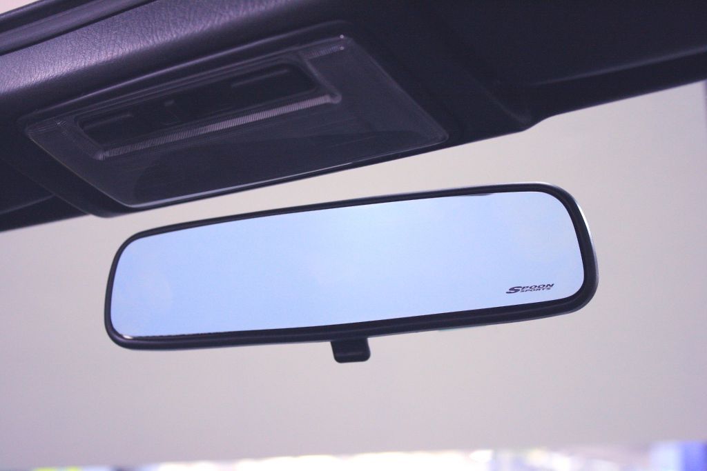Spoon Blue Wide Rear View Mirror - Accessories AP1/2,EG6,EP3(Early)