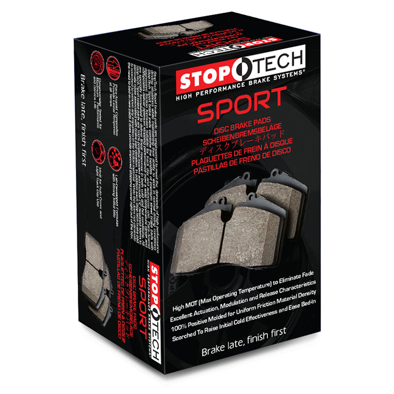 Stoptech Sport Brake Pads (Front) - Honda S2000 00-09/06-09 Civic Si/02-06 RSX-S (non base)