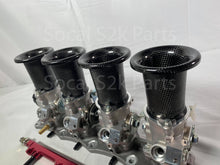 Load image into Gallery viewer, TODA RACING F20C/F22C (S2000) Sports Injection KIT (Dry Carbon Super Flow Trumpet) ITBs
